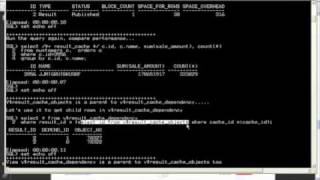 Oracle 11g Result Cache Tutorial by SkillBuilderscom [upl. by Naivaf]