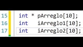 2 Punteros a Arreglos y Arreglos de Punteros [upl. by Aneerol]