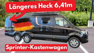 NEUES WOHNMOBIL CARTHAGO MALIBU GENIUS 2025 🔴 641m Mercedes Sprinter Campervan HeckExtension [upl. by Nnazil]