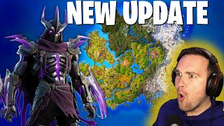 LIVE HUGE FORTNITE UPDATE New Movement Sniper Nerf and MORE [upl. by Pritchett]