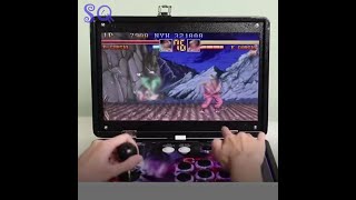 SQ ARCADE14 Inch Pandora 30S 8000 in 1 Arcade Video Game Console Retro Fighting Machine Handle DIY [upl. by Ivah]