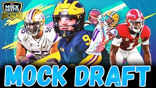 ESPNs 2024 NFL Mock Draft  Mock The Mock [upl. by Mat62]