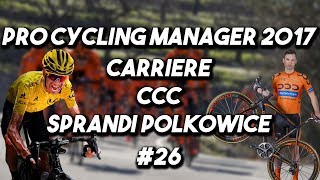 PCM 2017  Carrière CCC Sprandi Polkowice  26  TIRRENO ADRIATICO [upl. by Aiehtela]