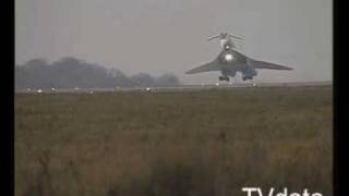 Supersonic Tu144  Hard landing [upl. by Tennaj632]