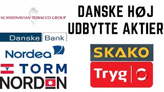 Danske Høj Udbytte aktier [upl. by Scotty]