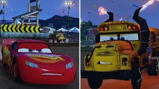 MISS FRITTER Cars 3 Driven to Win Gameplay Best Of on PS4 [upl. by Anelliw834]