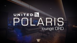 United Polaris Lounge Chicago OHare Tour [upl. by Hgielrebmik885]