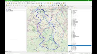 Stream and Catchment Delineation in QGIS 3 using GRASS tools [upl. by Ybrad]