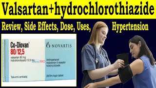 Valsartan 80 mg  hydrochlorothiazide 125 mg in hindi  Uses in hindi  Side Effects Dose Review [upl. by Benni876]