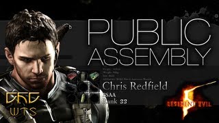 RE5  Mercenaries Guide SS RANK Chris BSAA  Public Assembly NARRADO [upl. by Grantham]