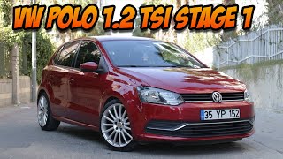 VW Polo 12 TSI 6C Stage 1 Test Sürüşü  Yazılımlı  Yakıt Tüketimi [upl. by Eenor]