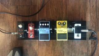 PedalBoard Test Mooer TresCab Cabinet Simulation원미사운드 [upl. by Raab]