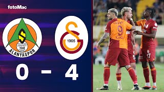 Alanyaspor 04 Galatasaray  Maç Özeti  Önemli Kareler [upl. by Ylas892]