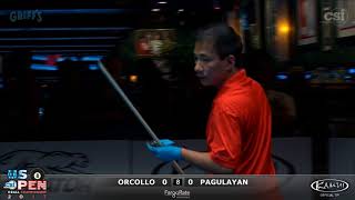 2017 US Open 8Ball Orcollo vs Pagulayan [upl. by Wolford]