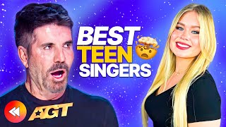 BEST TEEN Singers OF ALL TIME On Americas Got Talent 🤩🎤 [upl. by Noremak605]