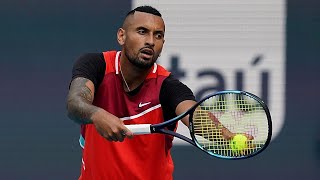 Nick Kyrgios The Art of The 4 Aces In a Row [upl. by Elmina594]