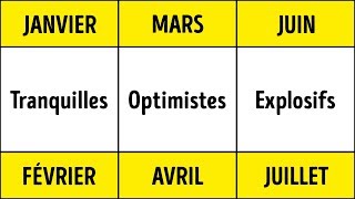 Les Scientifiques Lont Prouvé  le Mois de ta Naissance Détermine ta Santé et ta Personnalité [upl. by Applegate775]