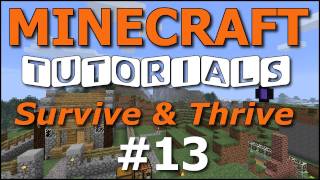 Minecraft Tutorials  E13 Cave Navigation Basics Survive and Thrive II [upl. by Irma238]