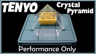 Crystal Pyramid Presentation  Tenyo Magic Works  Coin in the Crypt Magic Trick [upl. by Susette]