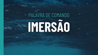 AO VIVO  Palavra de Comando Imersão na Palavra Profética [upl. by Somerville]