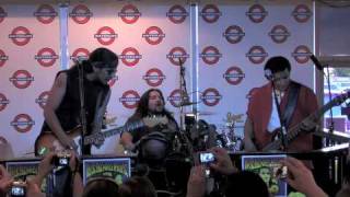 Los Lonely Boys perform quotRoadhouse Bluesquot live at Waterloo Records in AustinTX [upl. by Hugibert]