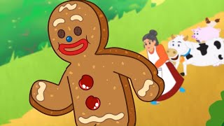 The Gingerbread Man  Fairy Tales and Bedtime Stories for Kids in English  Storytime [upl. by Gabriella960]