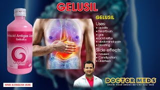 GELUSIL I Acidity I Heartburn I Abdominal Pain Doctor Meds Uses In Hindi amp EnglishSub [upl. by Sybille374]