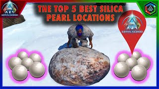 The Top 5 Best Silica Pearl Locations on Ark Survival Ascended [upl. by Ramed161]