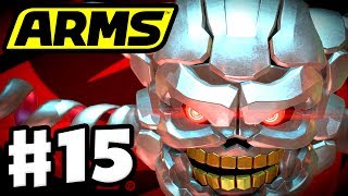 ARMS  Gameplay Walkthrough Part 15  Grand Prix Level 7 Hedlok Nintendo Switch [upl. by Etac964]