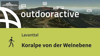 Wanderung im Lavanttal Koralpe von der Weinebene [upl. by Nilahs286]