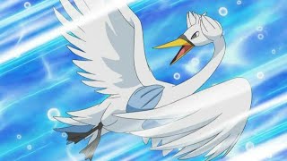 Ducklett amp Swanna All Moves Pokemon pokemon unovaregion [upl. by Georgette]