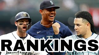 Ranking EVERY Player in the Mariners Organization before the Season Starts [upl. by Reh]