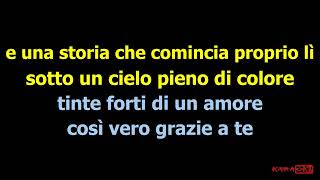 GRAZIE A TE Famasound Karaoke Version senza CORI [upl. by Fairlie]