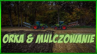 Orka amp Mulczowanie 2022 w RSP Bujaków  Claas Axion 830 850  John Deere 6930 Premium  Kverneland [upl. by Tneciv]