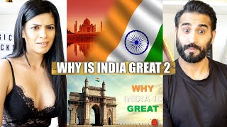 WHY IS INDIA GREAT 2 REACTION  भारत महान क्यों है 2 [upl. by Araes]