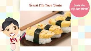 Dapur Umami  Sushi ala AJINOMOTO® [upl. by Chico]