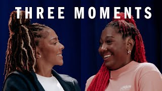 Three Moments With Candace Parker amp Aliyah Boston  adidas [upl. by Serica423]