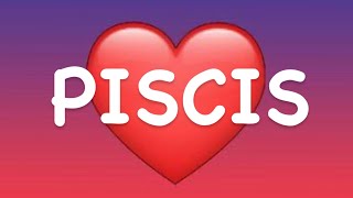 PISCIS  HOY TU LECTURA ES ESPECIAL…♥️♥️A LA VELOCIDAD CON QUE VA A SUCEDER😱😱 [upl. by Hescock]