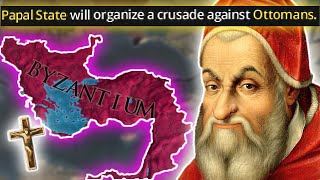 This Cursed Strat Makes Byzantium Easy  EU4 136 Catholic Byzantium [upl. by Howes]