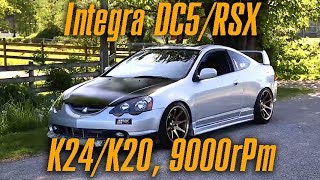 Почему нужно строить Honda Integra DC5Acura RSX на гибриде K24K20 9000 оборотов [upl. by Laira]