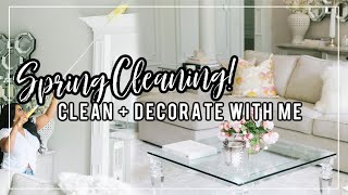 Clean With Me Spring 2021 Deep Cleaning  Living Room Edition [upl. by Letizia]