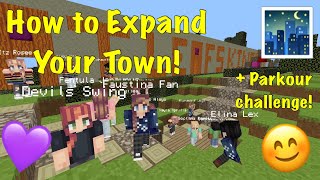 HOW TO EXPAND A TOWN IN BUILDER BUDDIES TUTORIAL [upl. by Aseen]