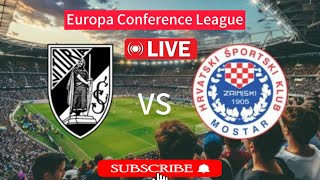 HSK Zrinjski Mostar vs Vitoria Guimaraes Uživo Nogometna utakmica danas 2024Europa Conference League [upl. by Ecienahs]