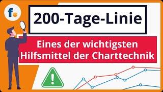 200TageLinie einfach erklärt Gleitender Durchschnitt und TrendfolgeTrading für den Aktienhandel [upl. by Teemus]