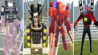 UPGRADED TITAN DRLLMAN TITAN TVMAN CAMERAMAN VS ALL GMAN BOSSES SKIBIDI TOILET Garrys Mod 29 [upl. by Roselyn]