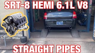 2007 Chrysler 300 SRT8 61L HEMI TRUE DUAL EXHAUST w STRAIGHT PIPES [upl. by Larue157]