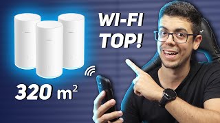 O MELHOR KIT DE ROTEADORES MESH Huawei WiFi Mesh TriBand WS5800 [upl. by Annoved]