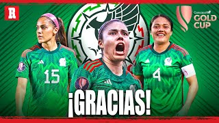 Con POLÉMICA ARBITRAL  México CAE ante Brasil en la SEMIFINAL de la COPA ORO W [upl. by Roleat87]