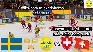 Sverige Schweiz Beijer hockey games 2023  Analyser  Highlights [upl. by Ahsimrac641]