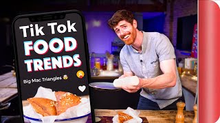 A Chef Tests and Reviews TIKTOK Food Trends  Sorted Food [upl. by Airetahs]